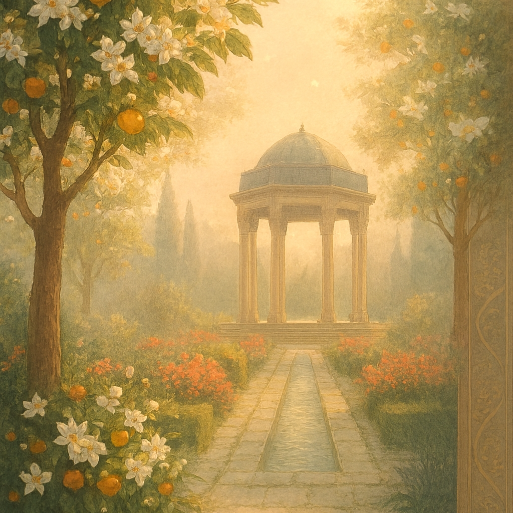 نگارخانه متن نگار   ایران  طبیعت  حافظ 