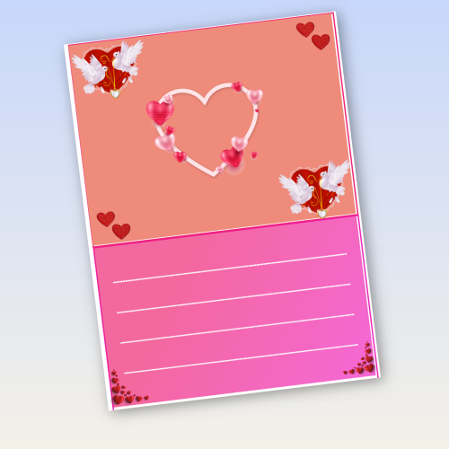 کارت پستال روز ولنتاين