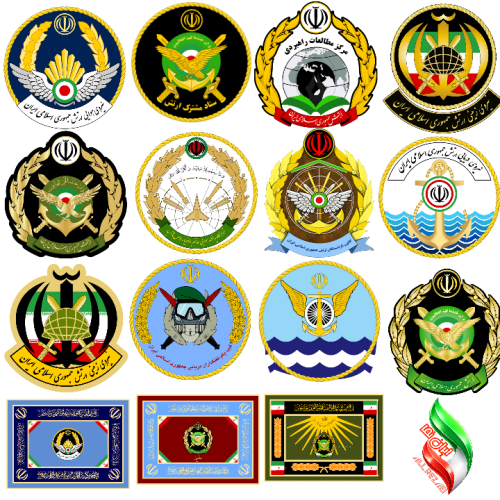لوگوهای ارتش ایران