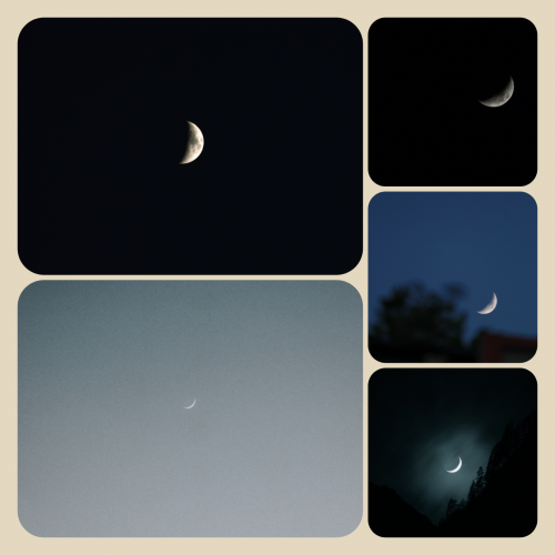مجموعه تصاویر ماه
