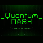فونت quantum dash