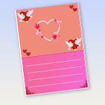 کارت پستال روز ولنتاين