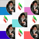 پس زمینه قاب رهبری