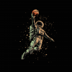 آدم فضایی بسکتبالیست