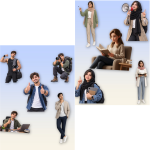 مجموعه کاراکترهای ۳D ایرانی