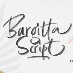 فونت انگلیسی bargitta