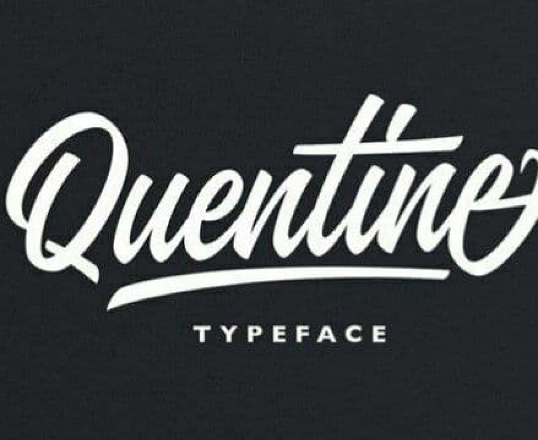 Quentine Typeface English font