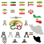 مجموعة ملصقات إيرانية