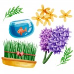 Nowruz stickers